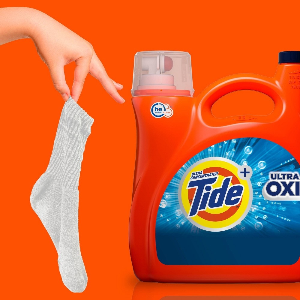 slide 8 of 9, Tide Plus Ultra Oxi Liquid Laundry Detergent - 138 fl oz, 138 fl oz