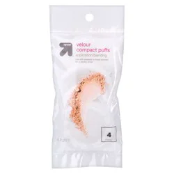 Velour & Satin Puffs - 4ct - up&up™