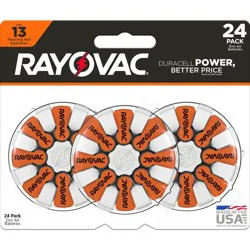 Rayovac Size 13 1.45V Hearing Aid Battery - 24pk
