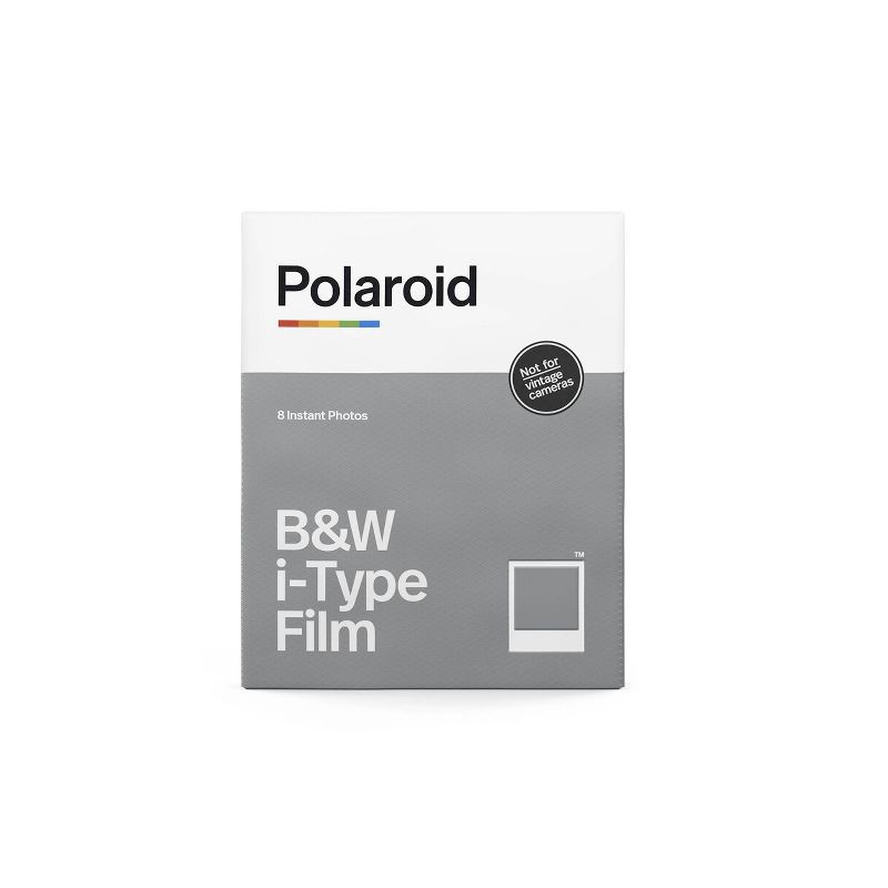 slide 2 of 3, Polaroid B&W Film for i-Type- White Frame, 1 ct