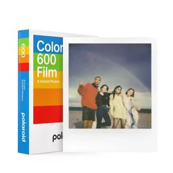 Polaroid Color Film for 600- White Frame: Instant Camera Film ISO 600, 8 Exposures