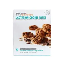 Munchkin Milkmakers Lactation Cookie Bites - Oatmeal Chocolate Chip - 20oz/10ct