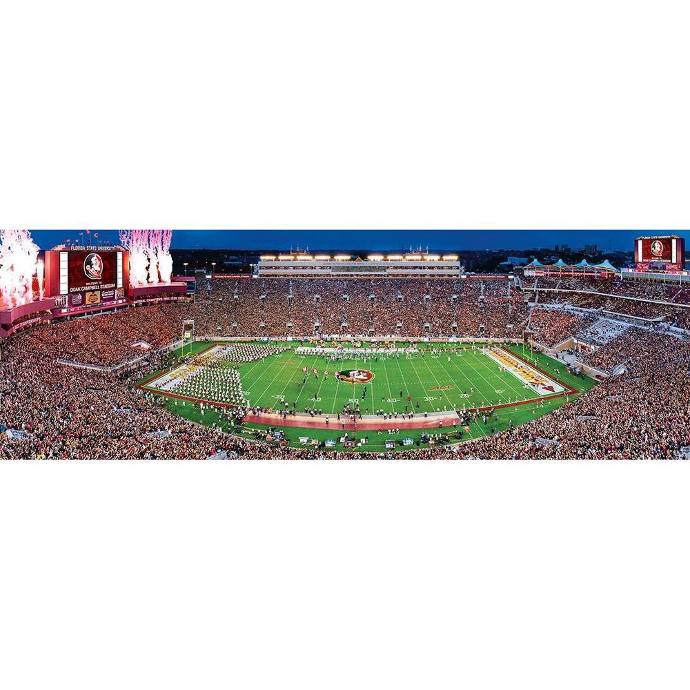 slide 2 of 2, NCAA Florida State Seminoles 1000pc Panoramic Puzzle, 1000 ct