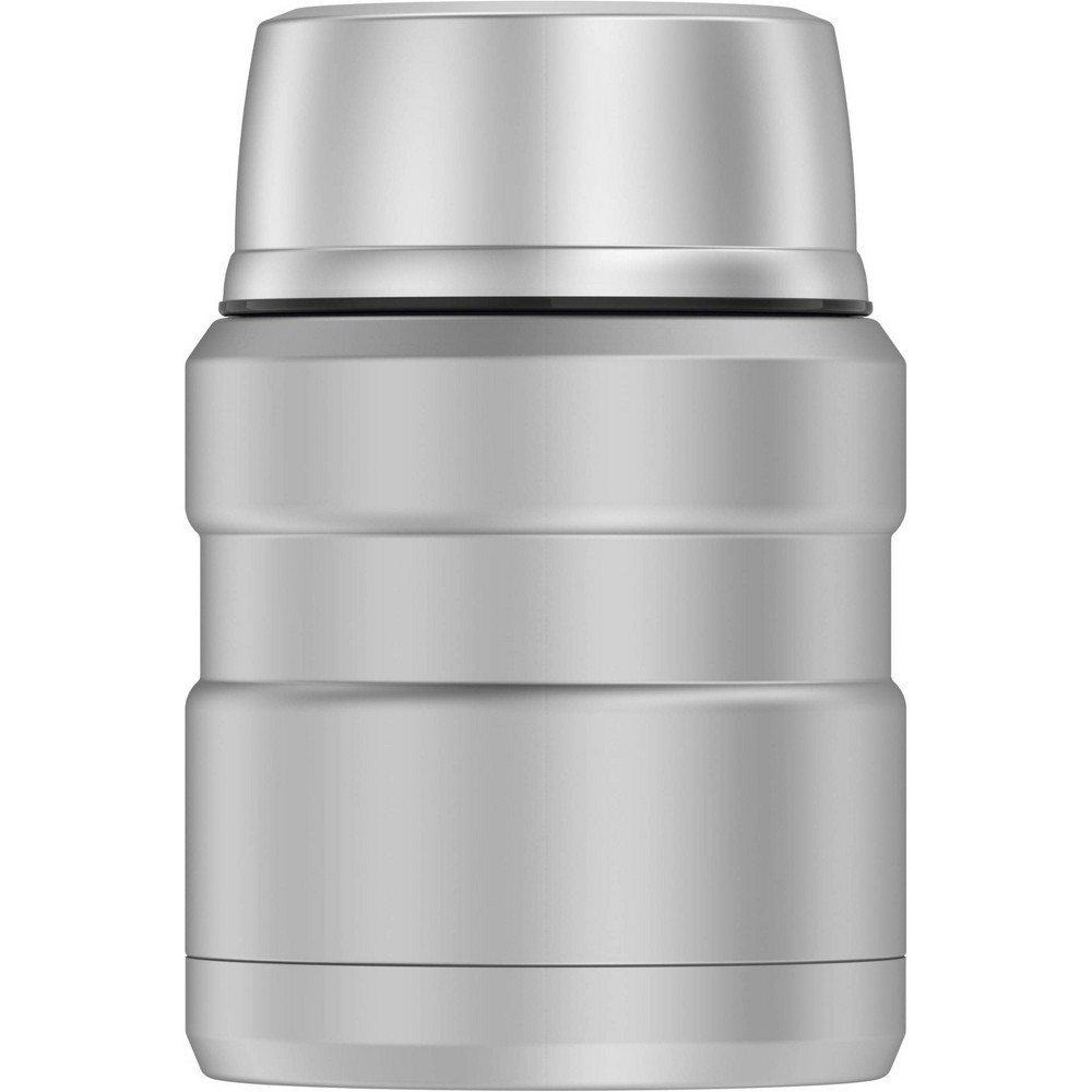 slide 6 of 7, Thermos 16oz Stainless King Food Jar with Spoon - Light Silver, 1 ct