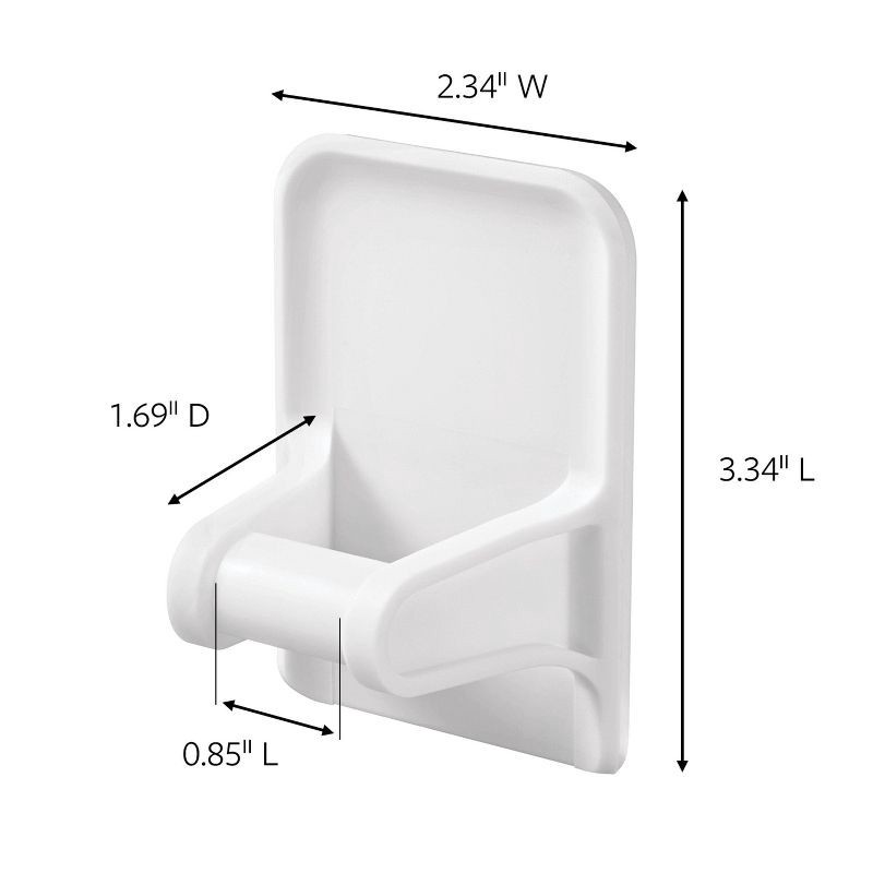 slide 3 of 13, Command 2 Hangers/4 Strips per pk Spray Bottle Hangers White: Plastic Cleaning Tools & Accessories, Bottle Holder, 1 ct