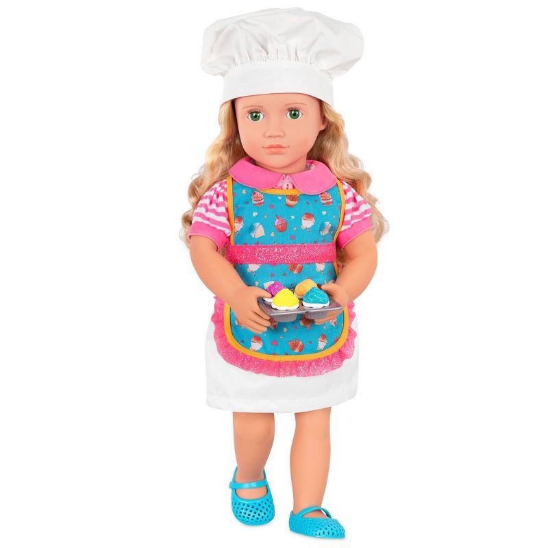 slide 3 of 7, Our Generation Jenny with Storybook & Accessories 18" Posable Baking Doll, 1 ct