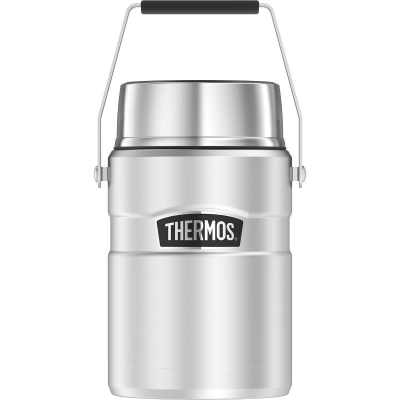 slide 2 of 3, Thermos 47oz Stainless King Vacuum Insulated Food Jar - Stainless Steel, 47 oz