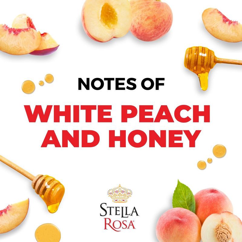 slide 3 of 14, Stella Rosa Peach Wine - 750ml Bottle, 750 ml