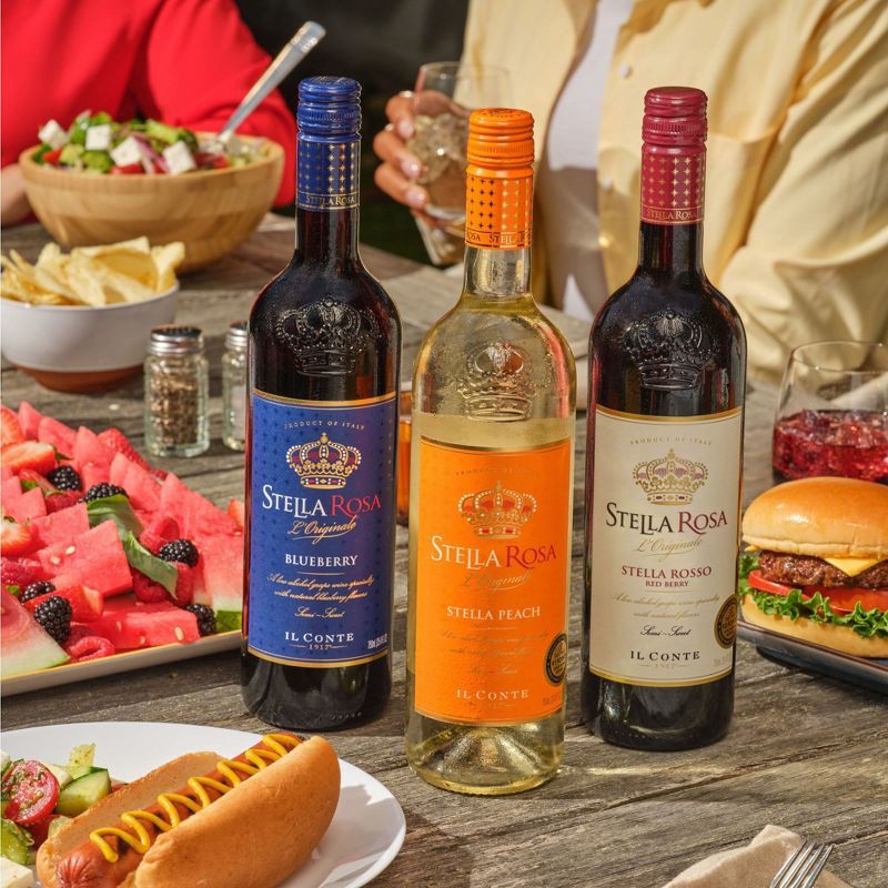 slide 11 of 14, Stella Rosa Peach Wine - 750ml Bottle, 750 ml