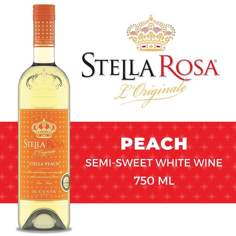 slide 2 of 14, Stella Rosa Peach Wine - 750ml Bottle, 750 ml