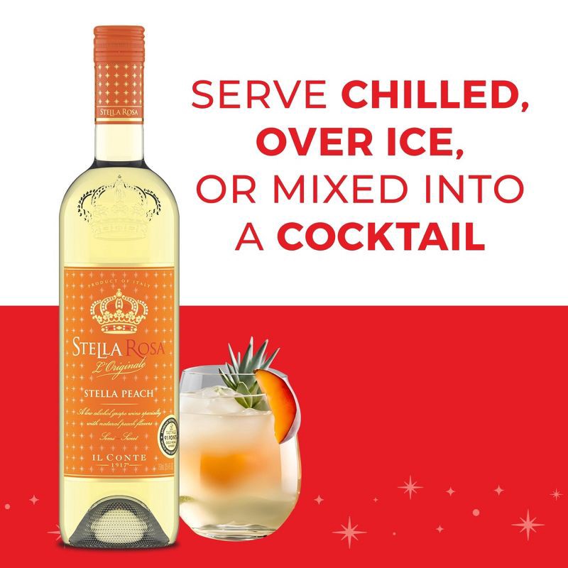 slide 5 of 14, Stella Rosa Peach Wine - 750ml Bottle, 750 ml