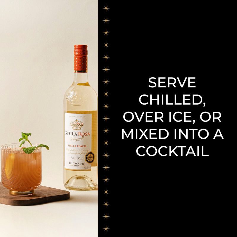 slide 8 of 11, Stella Rosa Peach Wine - 750ml Bottle, 750 ml