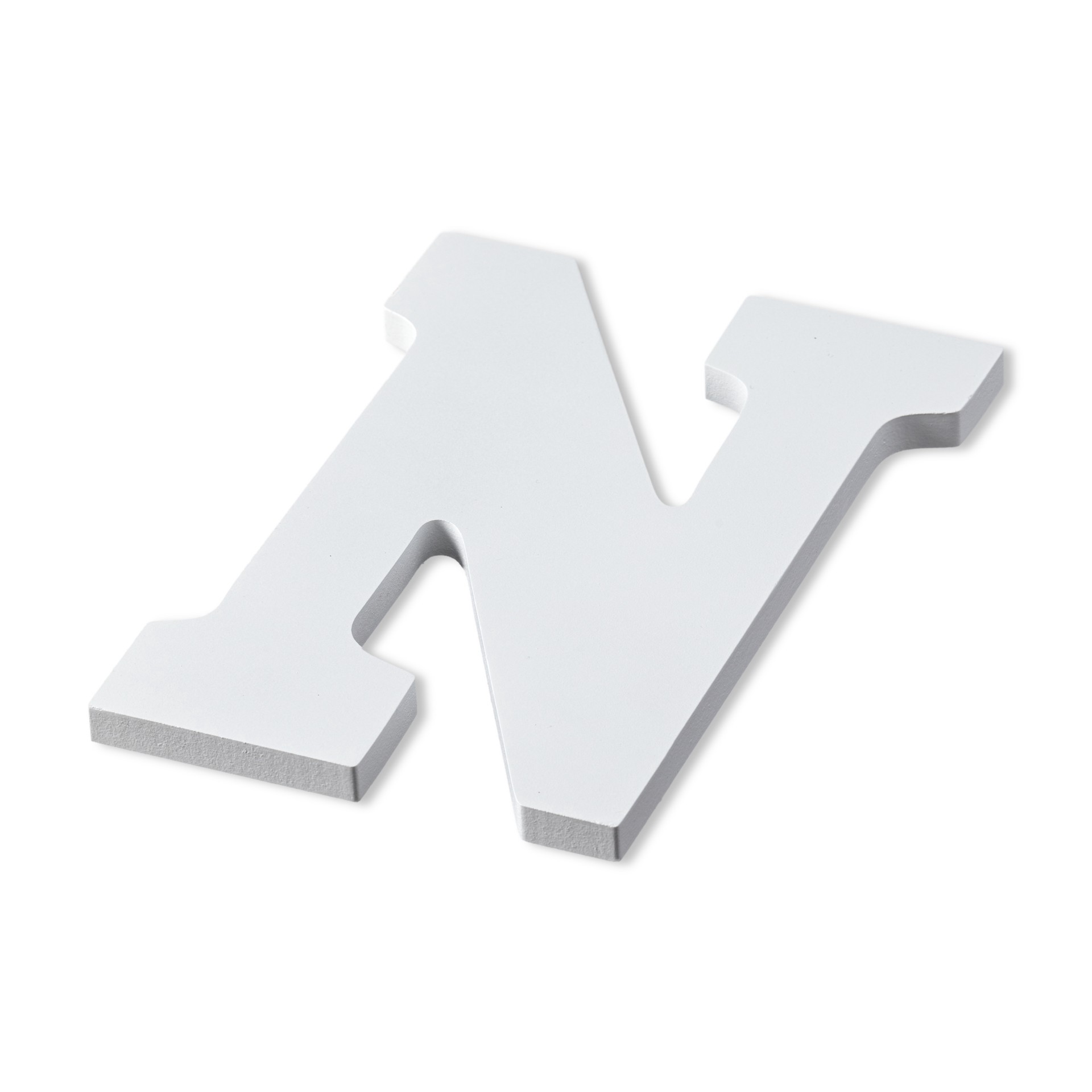 slide 2 of 3, 9" White Mdf Whimsy Letter By Make Market, 9 in