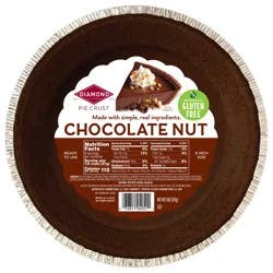 Diamond Chocolate Nut Pie Crust