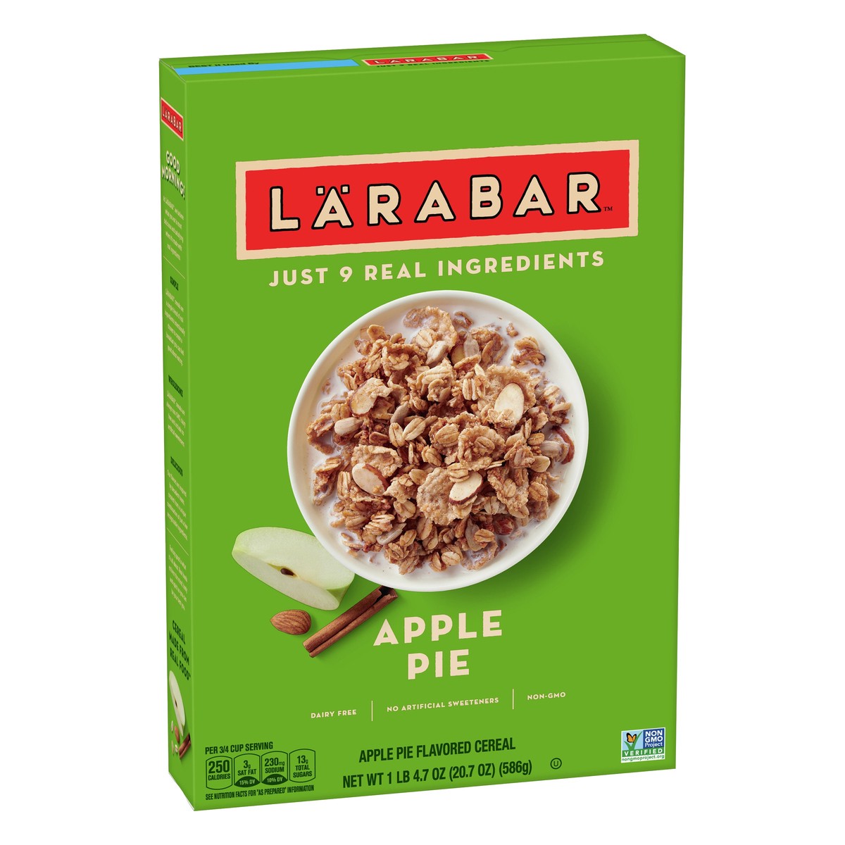 slide 2 of 9, LÄRABAR Apple Pie Flavored Cereal 20.7 oz, 20.7 oz