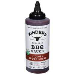 Kinder''s Hickory Brown Sugar BBQ Sauce 16 oz