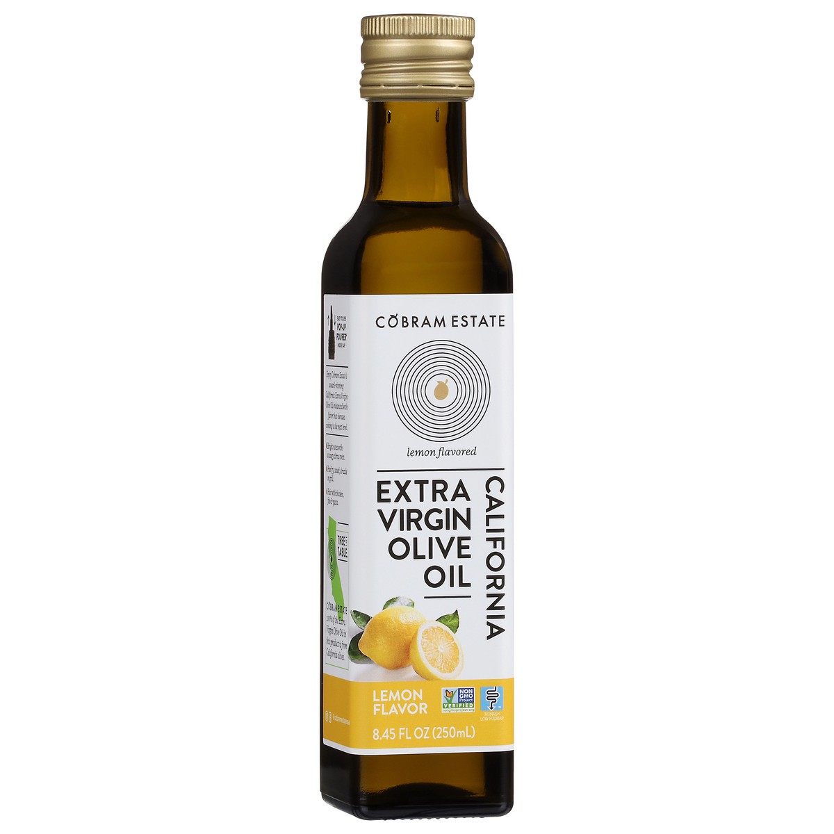 slide 4 of 4, Cobram Estate California Extra Virgin Lemon Flavor Olive Oil 8.45 fl oz, 8.45 fl oz