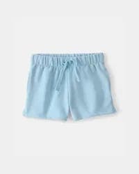 Carters Toddler Girl French Terry Shorts - Blue Blue 4T