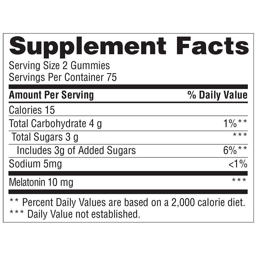 slide 3 of 4, Walgreens Melatonin 10 mg, Value Size Strawberry, 150 ct