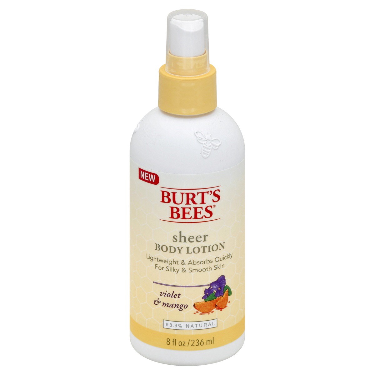 slide 1 of 1, Burt's Bees Body Lotion 8 oz, 8 oz