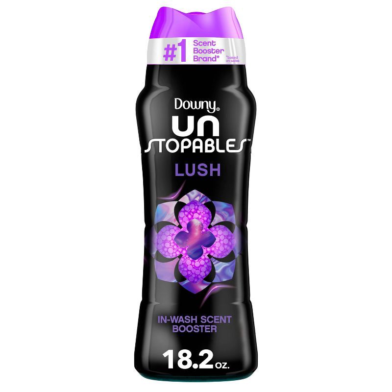 slide 1 of 1, Downy Unstopables Lush Scent In-Wash Booster Beads - 18.2oz, 18.2 oz