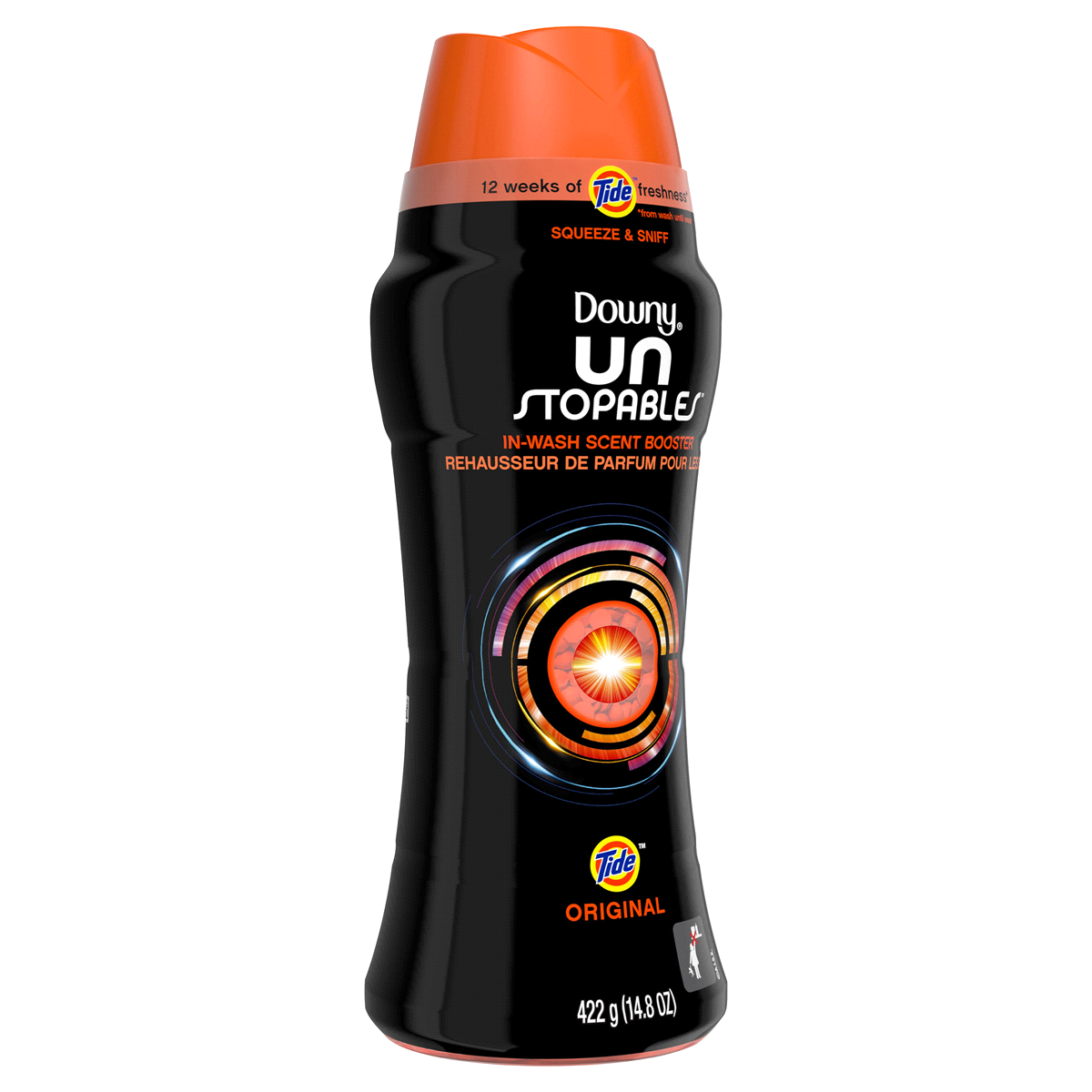 slide 2 of 4, Downy Unstopables Tide Original In-Wash Scent Booster, 14.8 oz