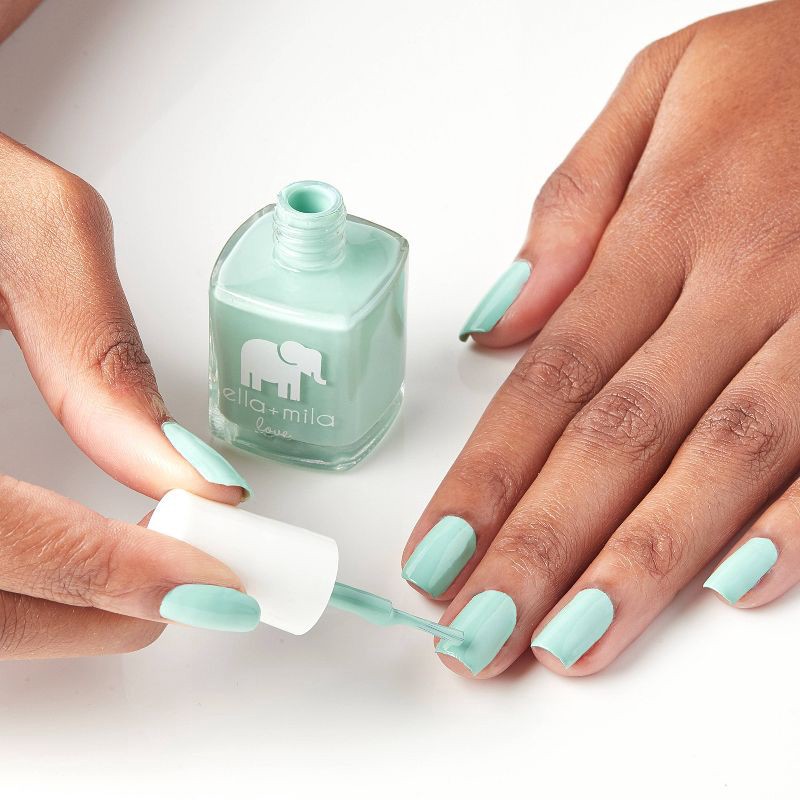 slide 5 of 5, ella+mila Love Nail Polish Collection - Ibiza Breeze - 0.45 fl oz, 0.45 fl oz