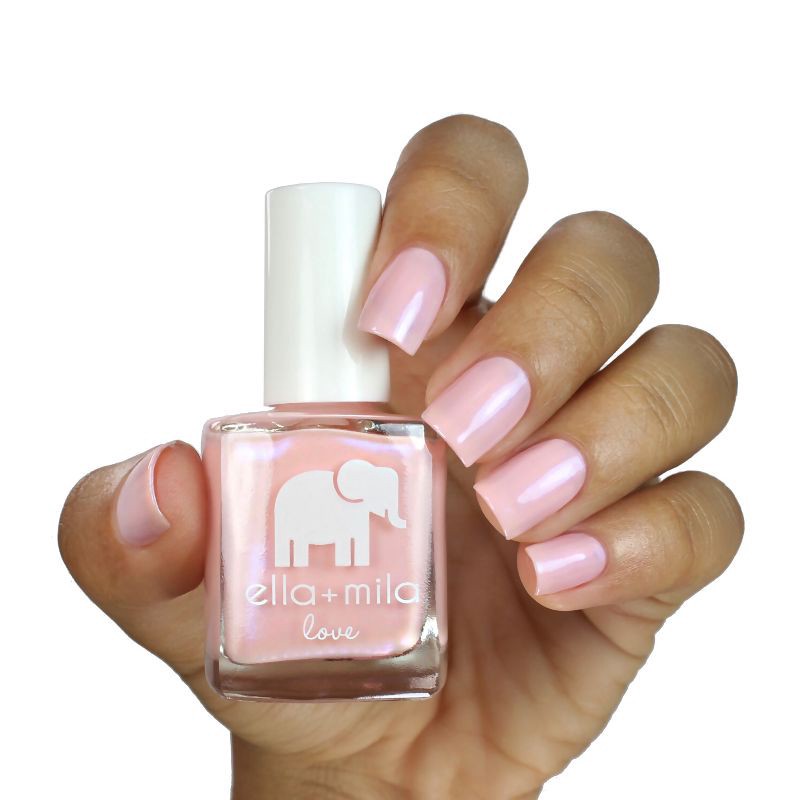 slide 4 of 5, ella+mila Love Nail Polish Collection - Stuck on You - 0.45 fl oz, 0.45 fl oz