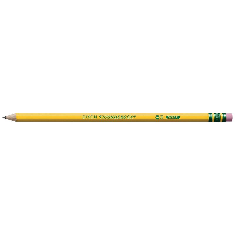 slide 3 of 6, 72ct Ticonderoga Wood #2 Pencil Yellow, 72 ct