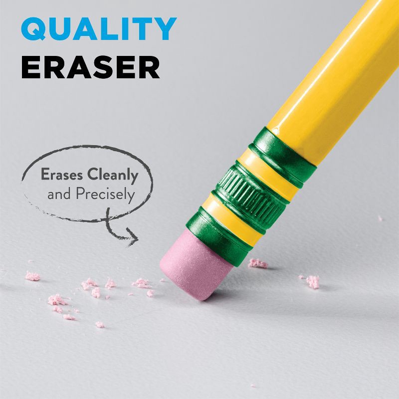 slide 4 of 7, 72ct Ticonderoga Wood #2 Pencil Yellow, 72 ct