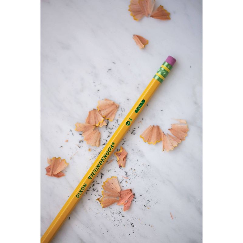 slide 5 of 7, 72ct Ticonderoga Wood #2 Pencil Yellow, 72 ct