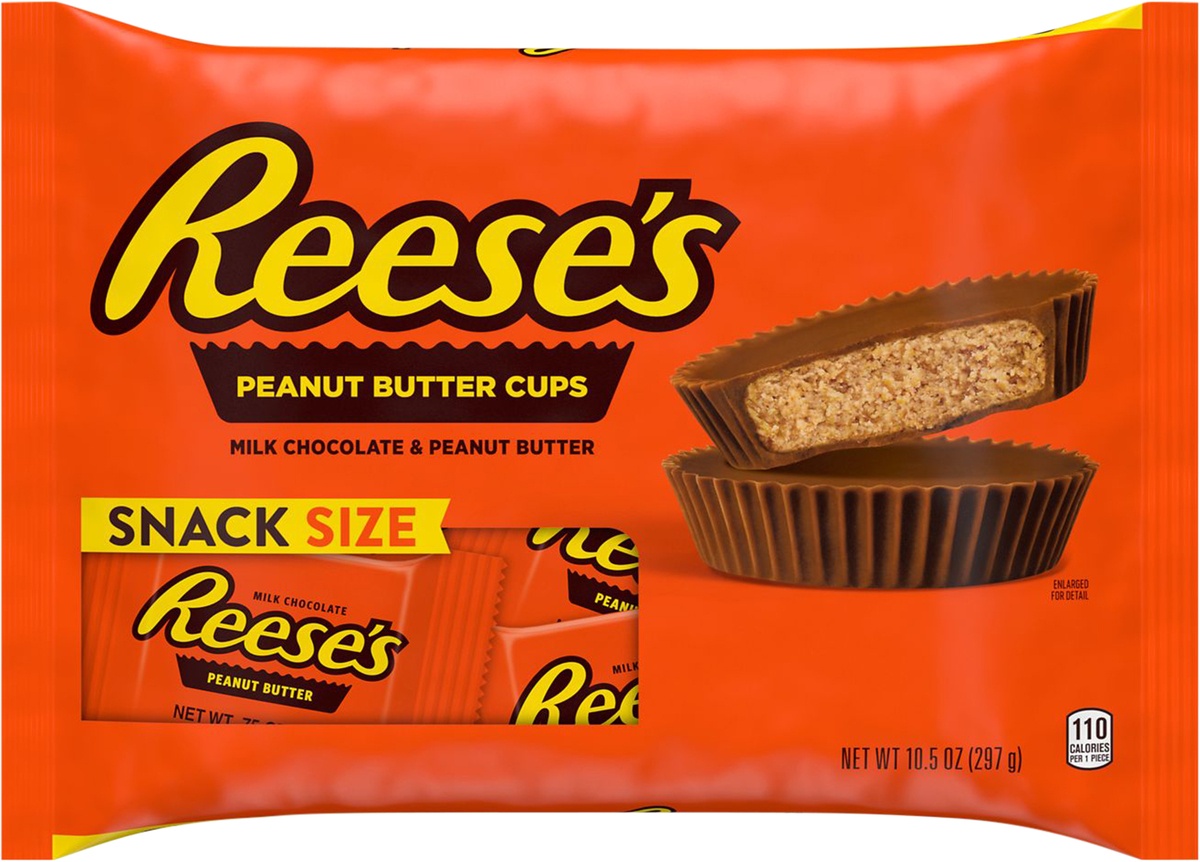 slide 4 of 6, Reese's Peanut Butter Cups Snack Size, 10.5 oz