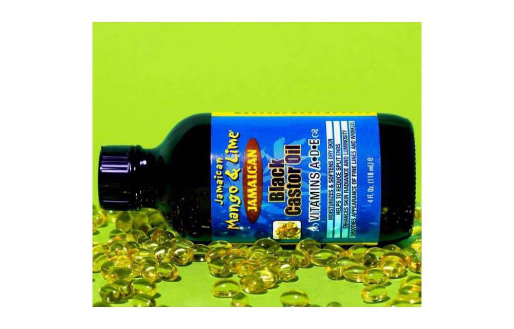 slide 3 of 3, Jamaican Black Castor Oil Mango and Lime Black Castor Oil Vitamin A, D & E - 4 fl oz, 4 fl oz