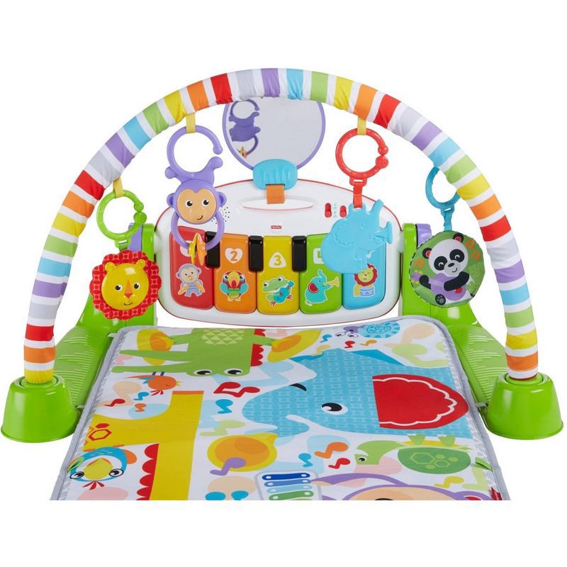 slide 6 of 6, Fisher-Price Deluxe Kick & Play Piano Gym, 1 ct