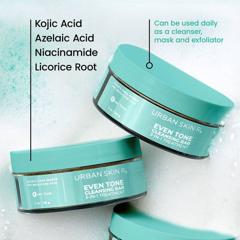 slide 4 of 5, Urban Skin Rx 3-in-1 Even Tone Cleansing Bar - 2.0oz, 2 oz