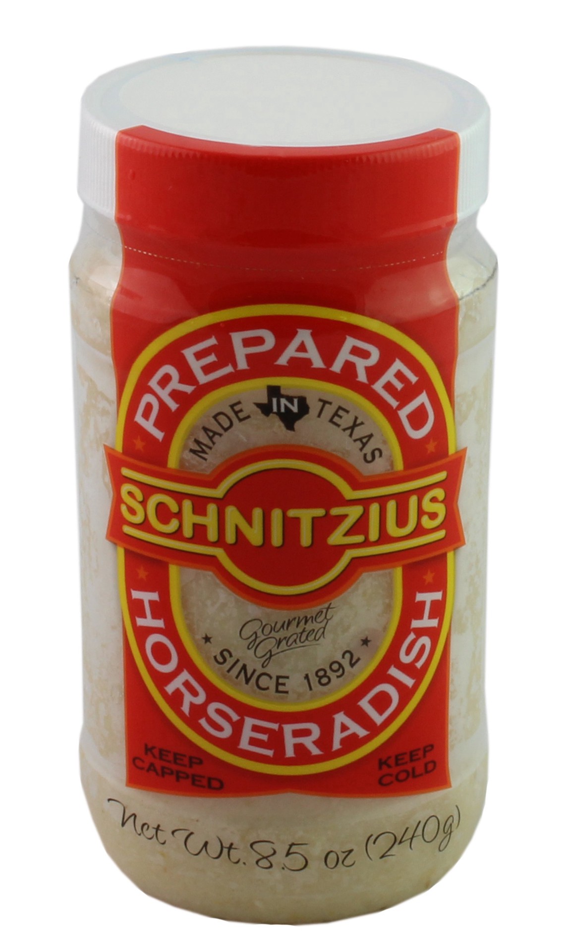 slide 1 of 1, Bartush Schnitzius Horseradish Sauce, 8.5 oz