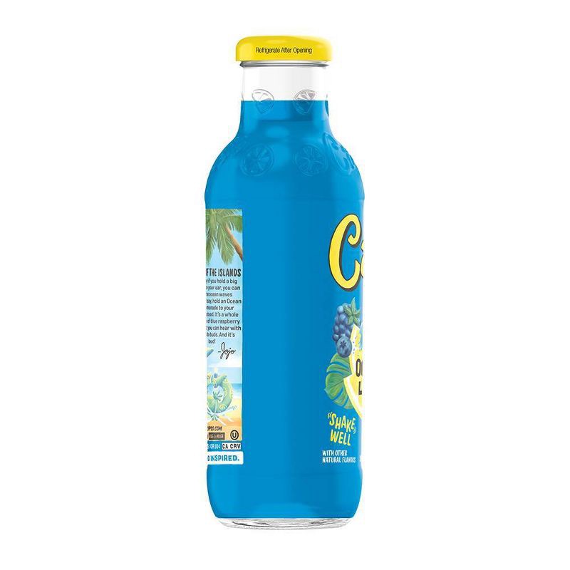 slide 3 of 4, Calypso Ocean Blue Lemonade - 16 fl oz Glass Bottle, 16 fl oz