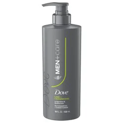 Dove Men+Care 2-in-1 Shampoo and Conditioner, Lime + Cedarwood, 18 oz