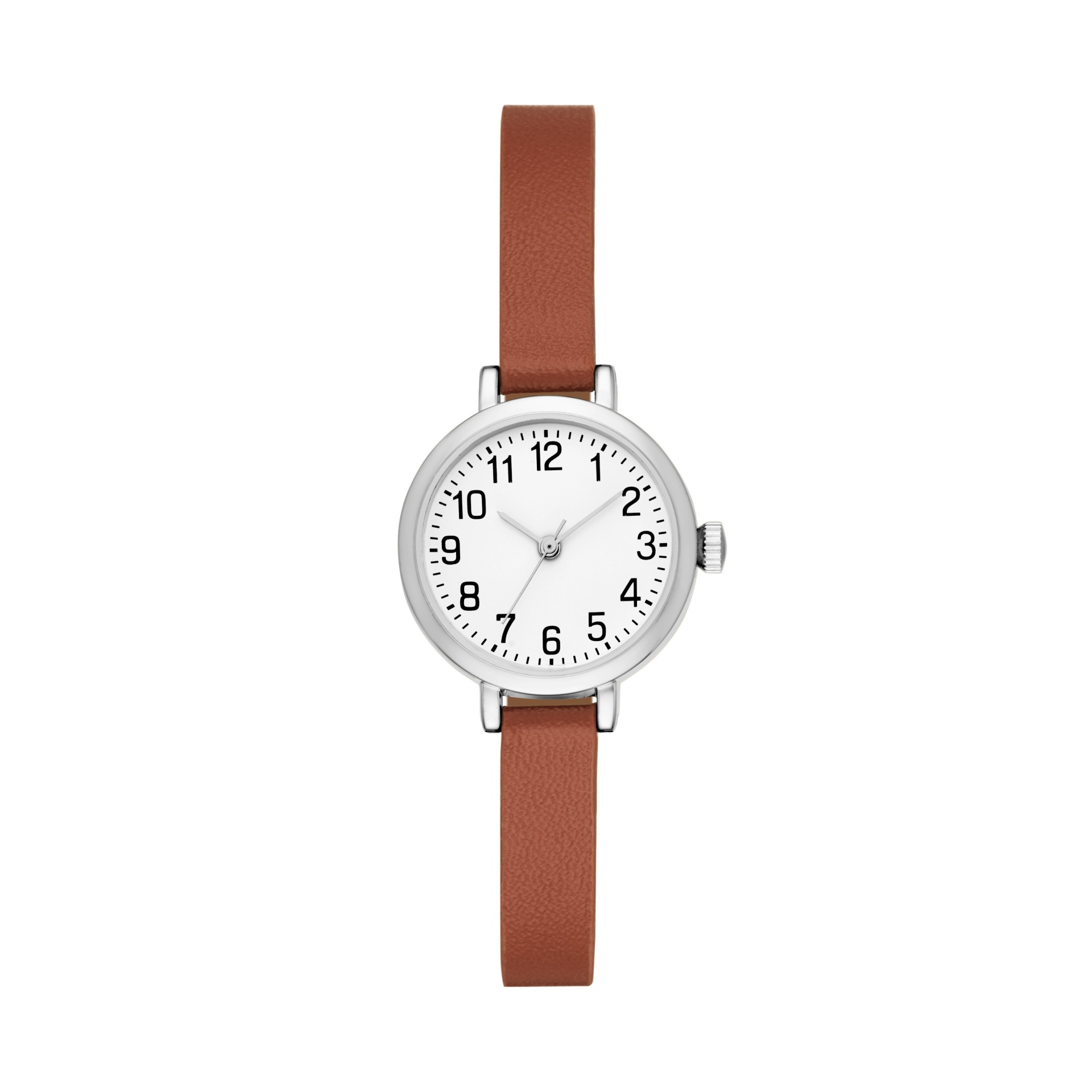 slide 1 of 1, Women's Strap Watch - A New Day Silver, 1 ct