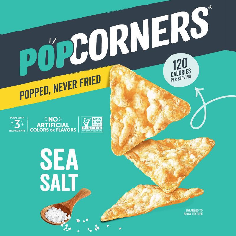 slide 7 of 7, Popcorners Sea Salt Sharing Size - 7oz, 7 oz