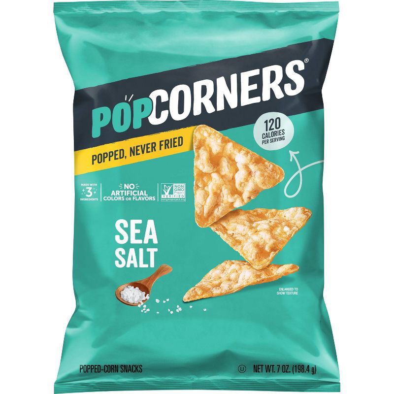 slide 1 of 7, Popcorners Sea Salt Sharing Size - 7oz, 7 oz
