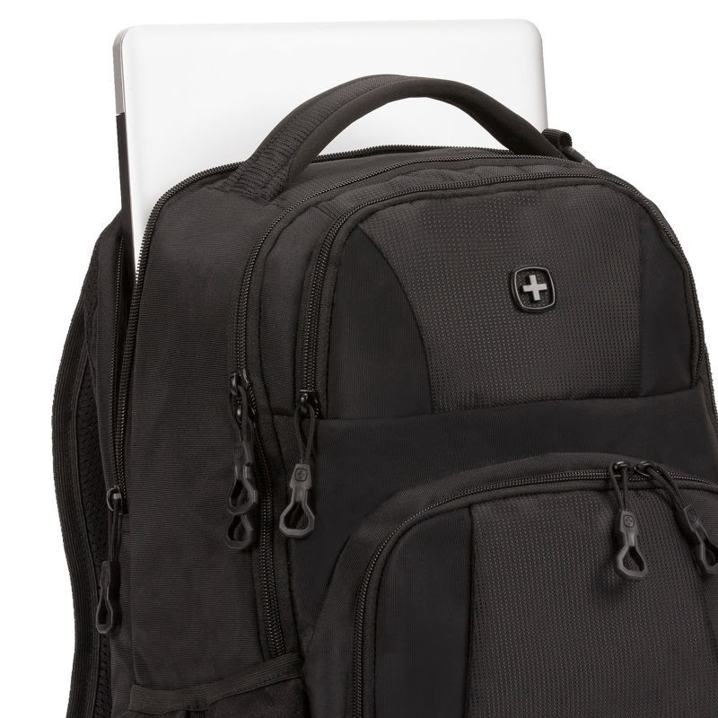 slide 2 of 7, SWISSGEAR Laptop 18.5" Backpack - Black, 1 ct