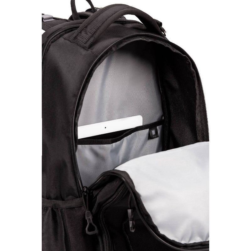 slide 9 of 12, SWISSGEAR Laptop 18.5" Backpack - Black: Tear-Resistant Polyester, College Bag, 1 ct