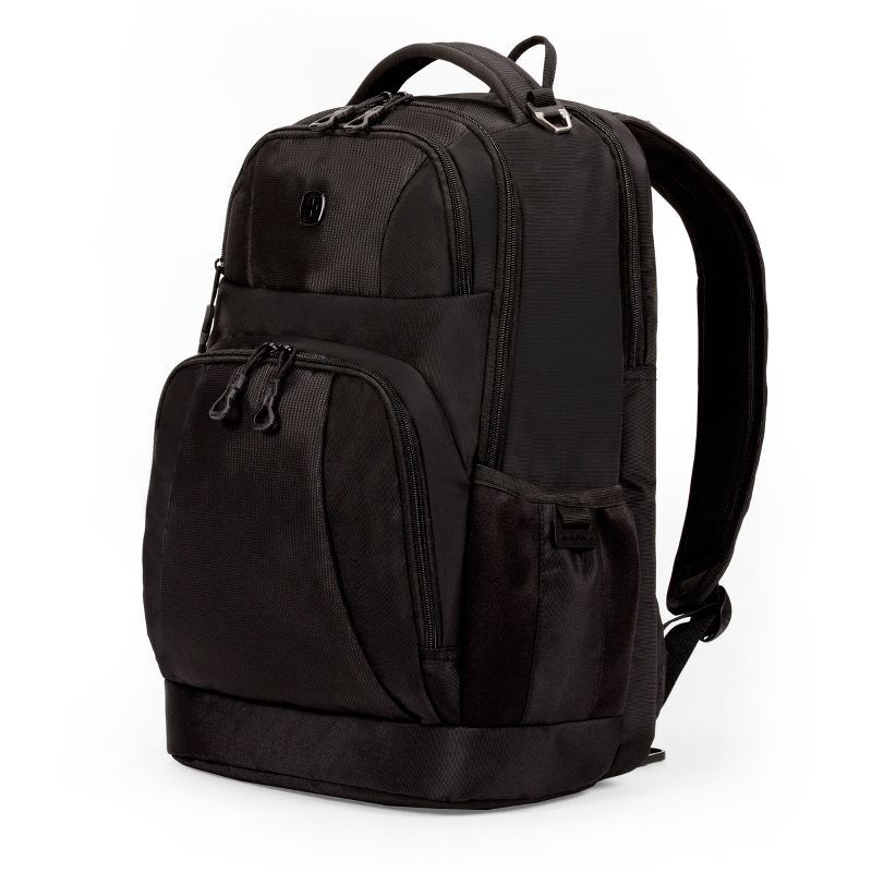 slide 1 of 7, SWISSGEAR Laptop 18.5" Backpack - Black, 1 ct