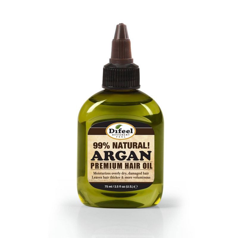 slide 1 of 4, Difeel Premium Natural Argan Hair Oil - 2.5 fl oz, 2.5 fl oz