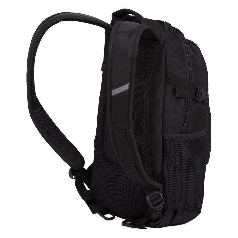slide 4 of 7, SWISSGEAR City 18" Backpack - Black, 1 ct