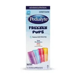 Pedialyte Electrolyte Solution Freezer Pops Variety Pack - 33.6 fl oz