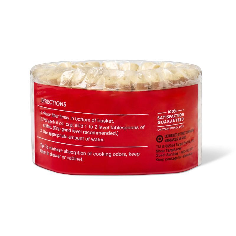 slide 2 of 3, Natural Coffee Filters - 100ct - Market Pantry™, 100 ct
