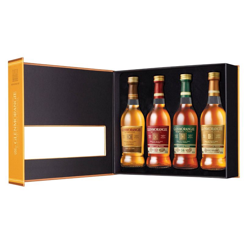 slide 2 of 3, Glenmorangie Highland Single Malt Scotch Whisky Taster Pack - 4pk/100ml Bottles, 4 ct; 100 ml