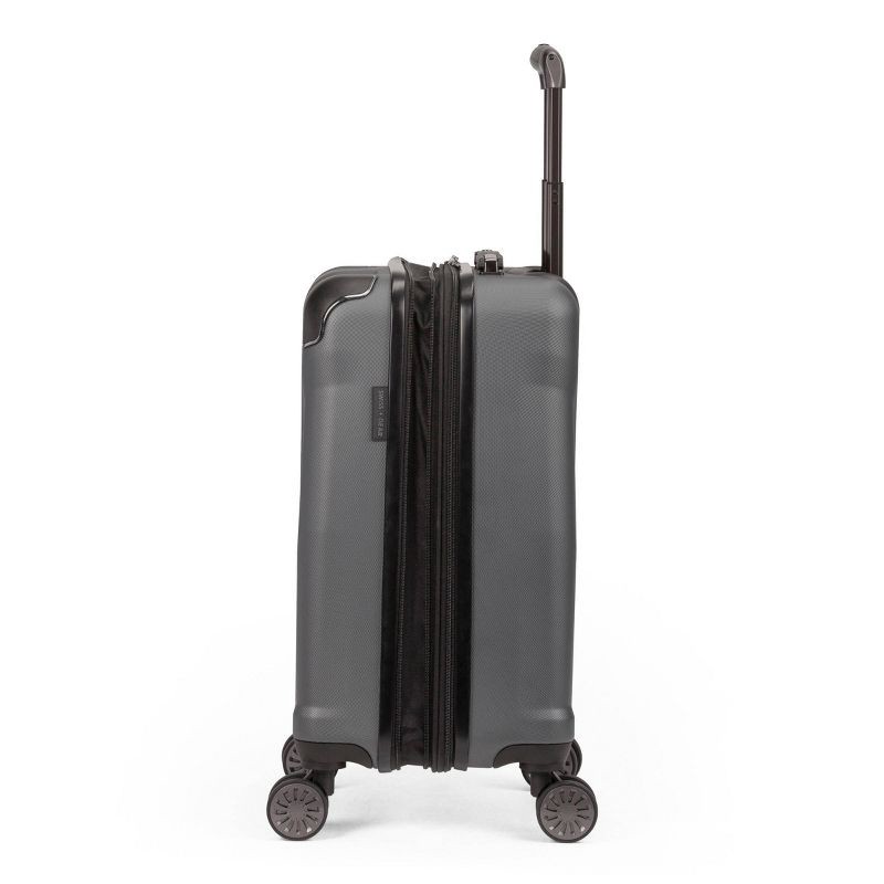 slide 7 of 9, SWISSGEAR Cascade Hardside Carry On Suitcase - Dark Gray, 1 ct